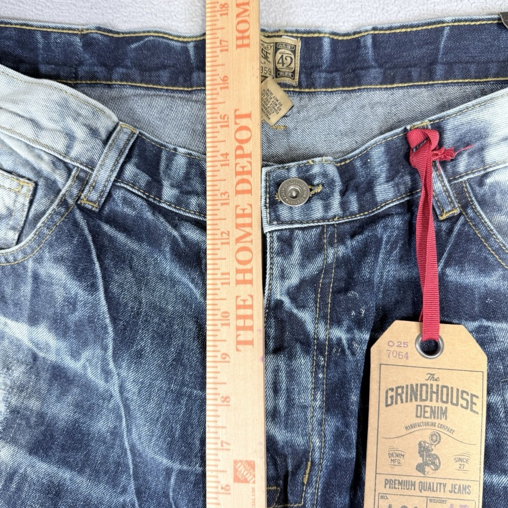 Grindhouse Mens Denim Shorts Size 42 New with tags - Picture 4 of 9